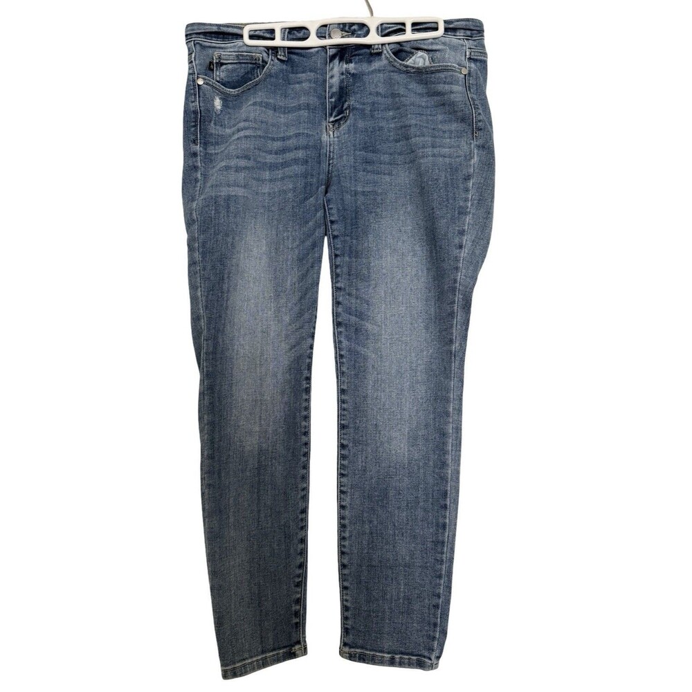 Judy Blue Skinny Jeans Juniors 15/32 Mid Rise Stretch Denim JB82254LT